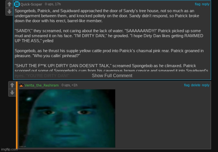 (˘･_･˘) | image tagged in uhhh,cursed,why are you reading the tags | made w/ Imgflip meme maker