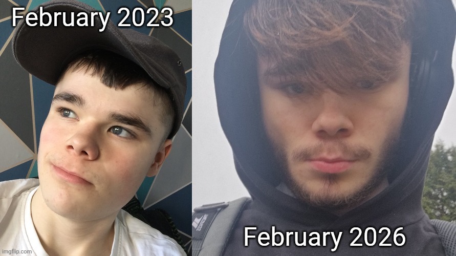 I've lost weight, my hair is better and I'm growing beards now (I shaved the other night though loll) | made w/ Imgflip meme maker