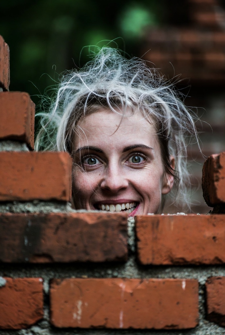 Legina Lionfish hiding wall dirty JPP Blank Meme Template