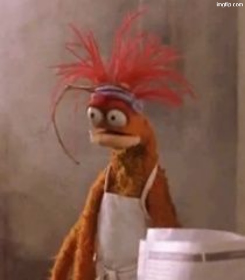 Pepe the King Prawn | image tagged in pepe the king prawn | made w/ Imgflip meme maker