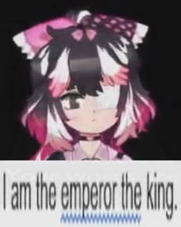 emperor the king Blank Meme Template