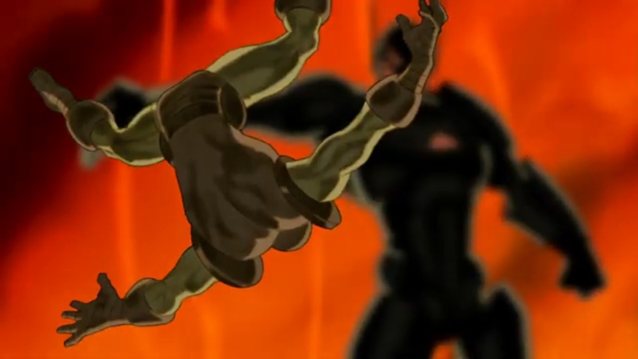 Ultron Kills Iron Man Blank Meme Template