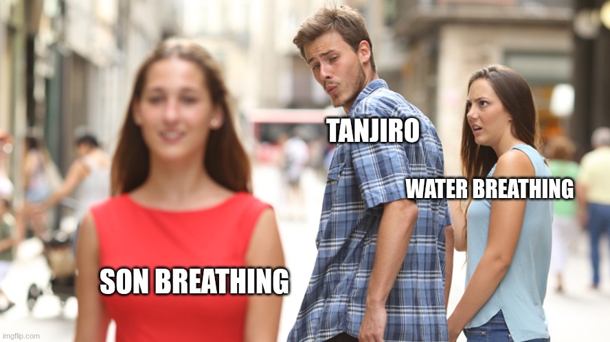tanjiro Spence the first sesion | TANJIRO; WATER BREATHING; SON BREATHING | image tagged in cheating,demon slayer | made w/ Imgflip meme maker