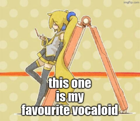 Akita Neru | this one is my favourite vocaloid | image tagged in akita neru | made w/ Imgflip meme maker