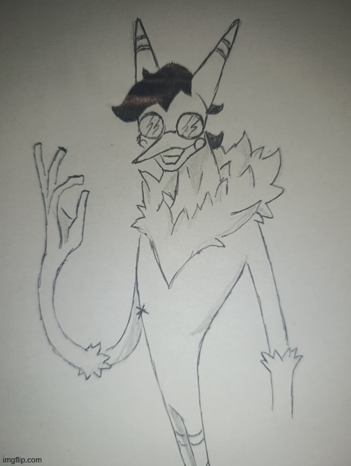 I had a user by the name of Shadowskul draw this abomination | image tagged in spamwire | made w/ Imgflip meme maker