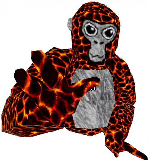 Magma gorilla Blank Meme Template