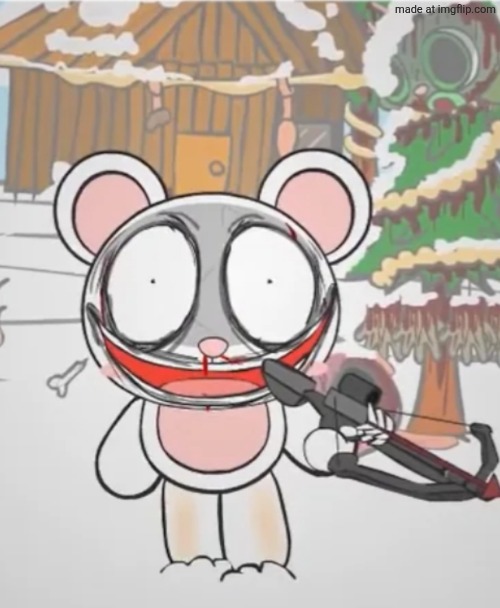 Rinny with a crossbow | image tagged in rinny with a crossbow | made w/ Imgflip meme maker
