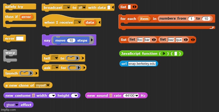 18 reasons why you should use snap instead of scratch | made w/ Imgflip meme maker