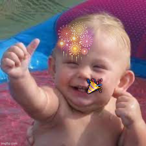 thumbs up baby | ? | image tagged in thumbs up baby | made w/ Imgflip meme maker