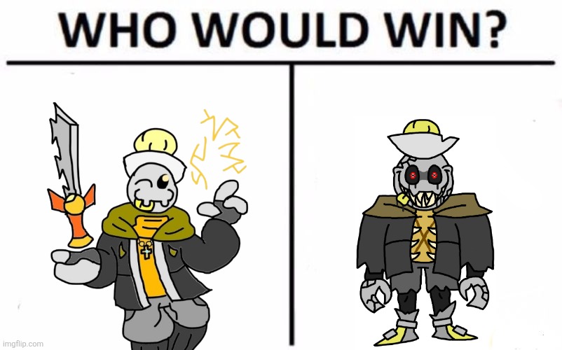 Eggyhead VS BossfightsX powerscaling thing I made for fun, in comments | image tagged in memes,who would win | made w/ Imgflip meme maker