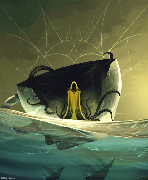 King in yellow, my beloved | made w/ Imgflip meme maker