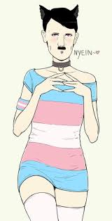 femboy hitler Blank Meme Template