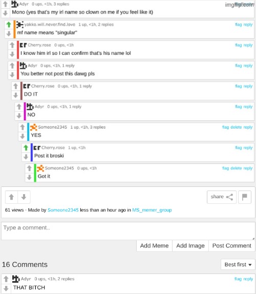 made w/ Imgflip meme maker