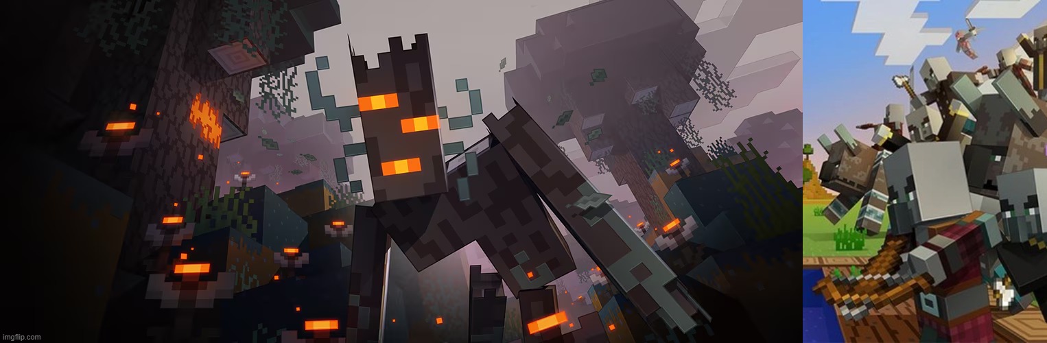 image tagged in creaking,illagers | made w/ Imgflip meme maker