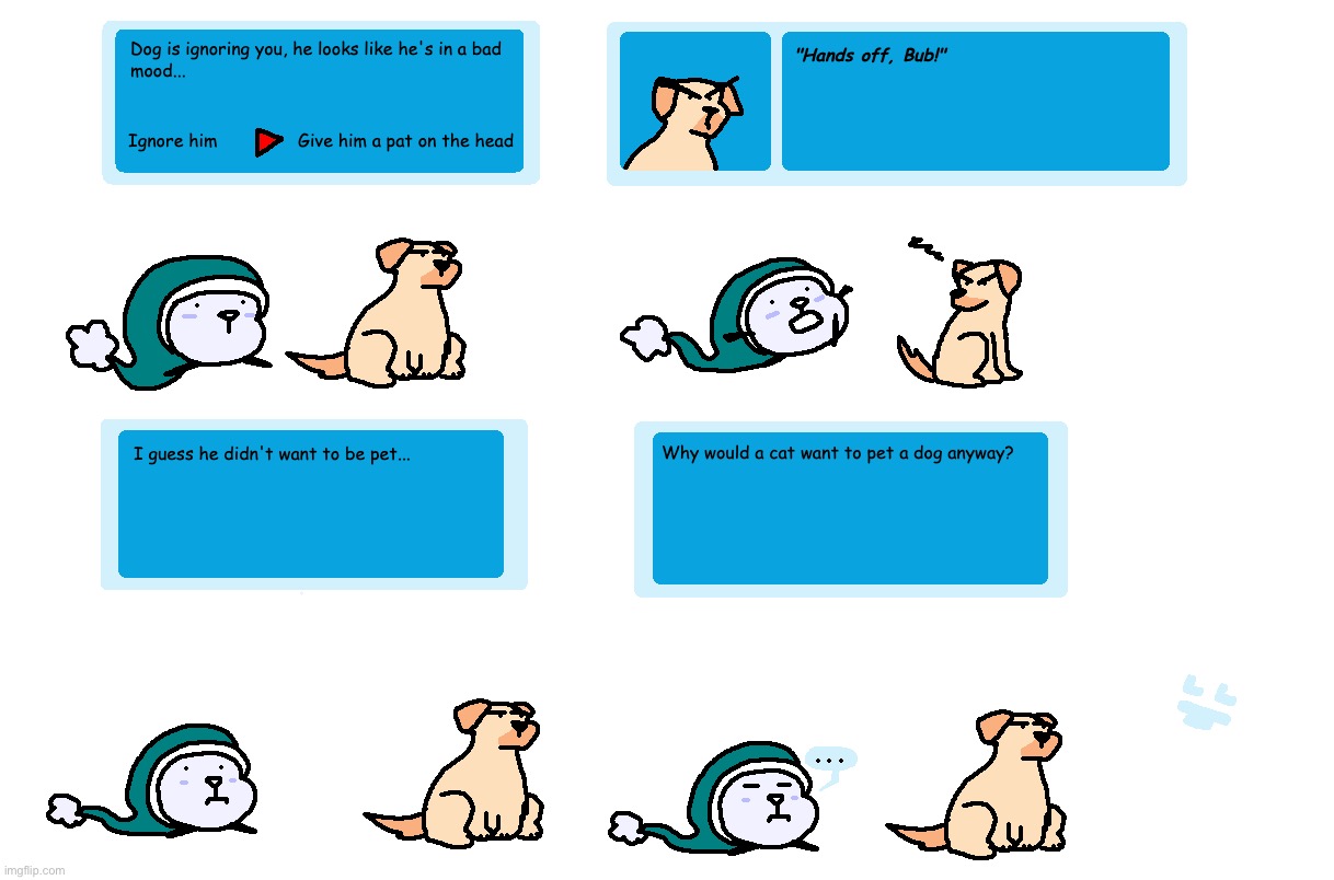 Will you pet the dog | made w/ Imgflip meme maker