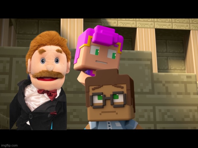If Minecraft miniseries was good And peak | image tagged in numberblock 5 in minecraft mini series | made w/ Imgflip meme maker