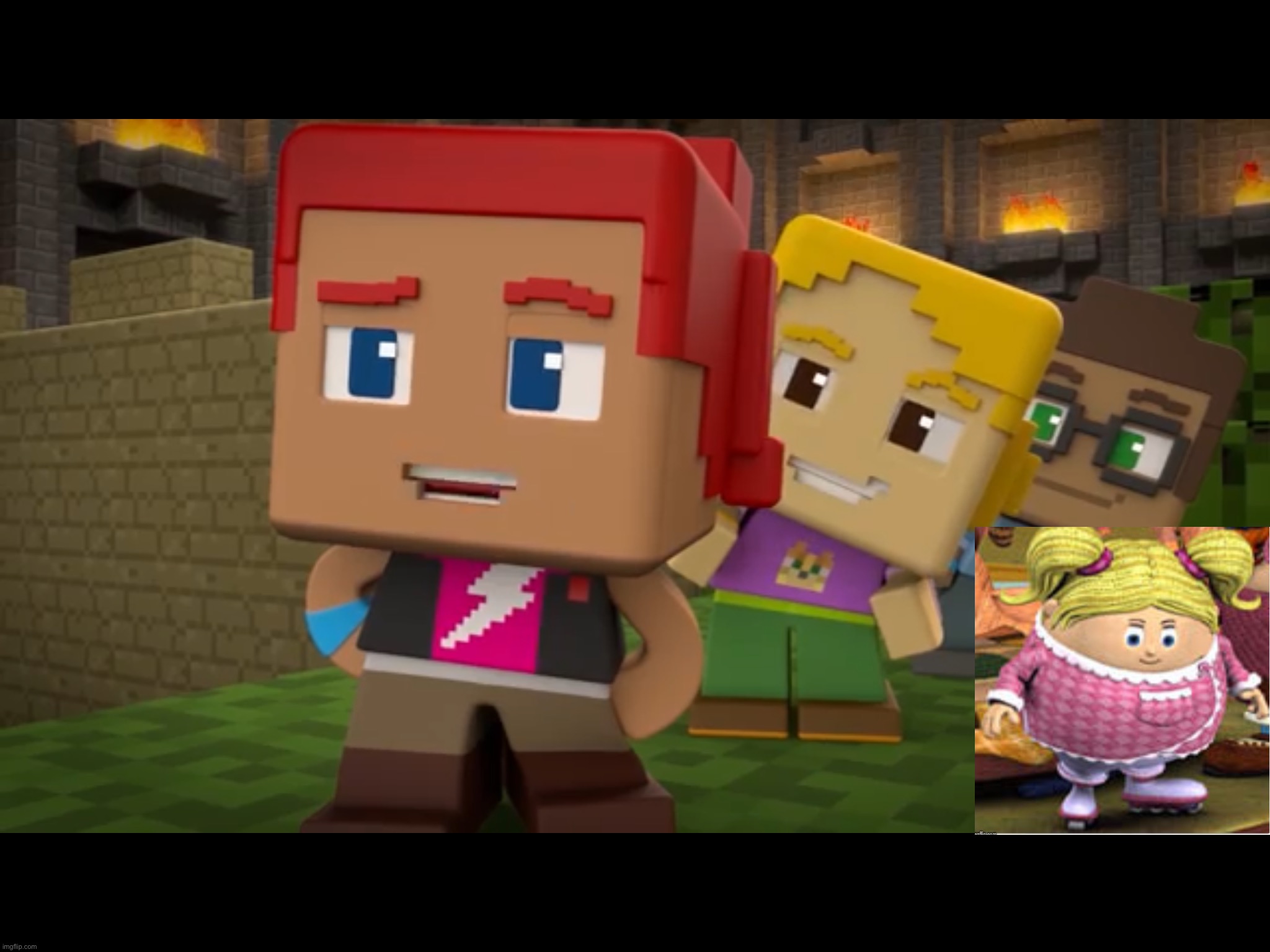 Minecraft miniseries but Awesome | image tagged in minecraft mini series image 2 | made w/ Imgflip meme maker