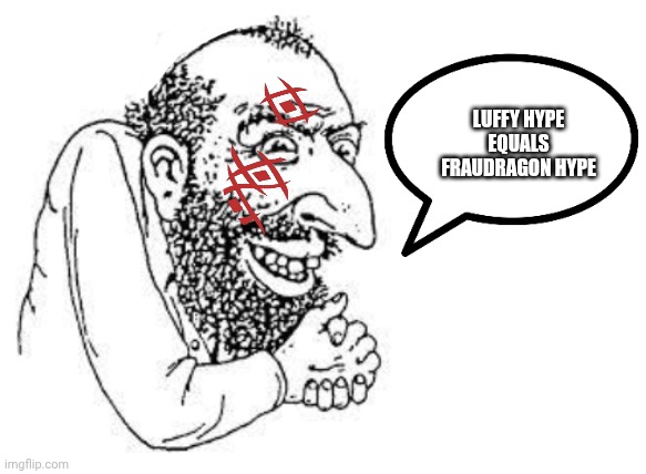 Greedy Fraudragon Blank Meme Template
