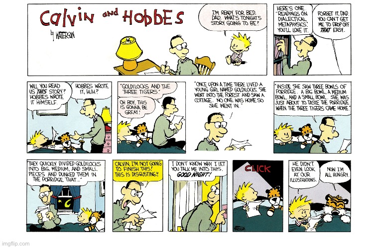 image tagged in calvin and hobbes,comics | made w/ Imgflip meme maker