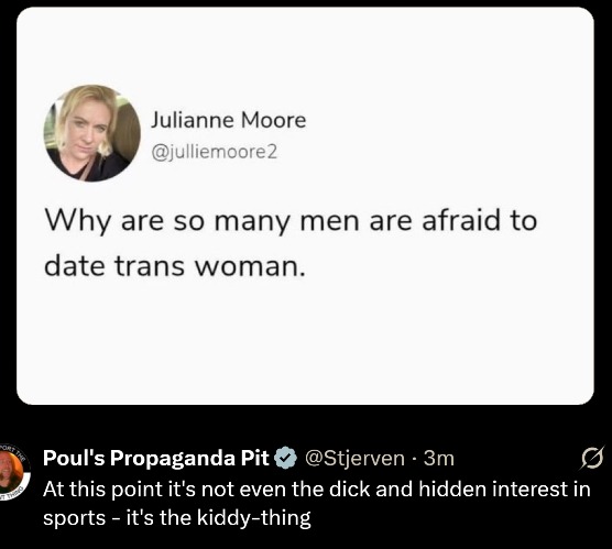 Doing my horrible commenting on a repeating question | image tagged in transgender,dark humor,nsfw,funny,comments | made w/ Imgflip meme maker