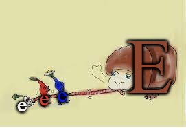 eeeE | E; e; e; e | image tagged in pikmin tug-o-war,memes,pikmin,breadbug,red white and blue,brown | made w/ Imgflip meme maker