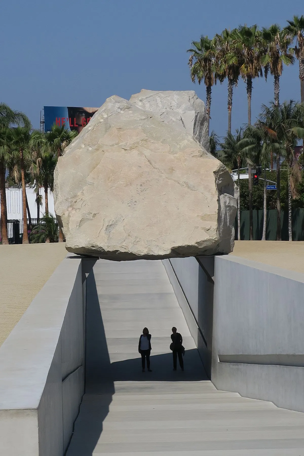 Levitated rock Blank Meme Template