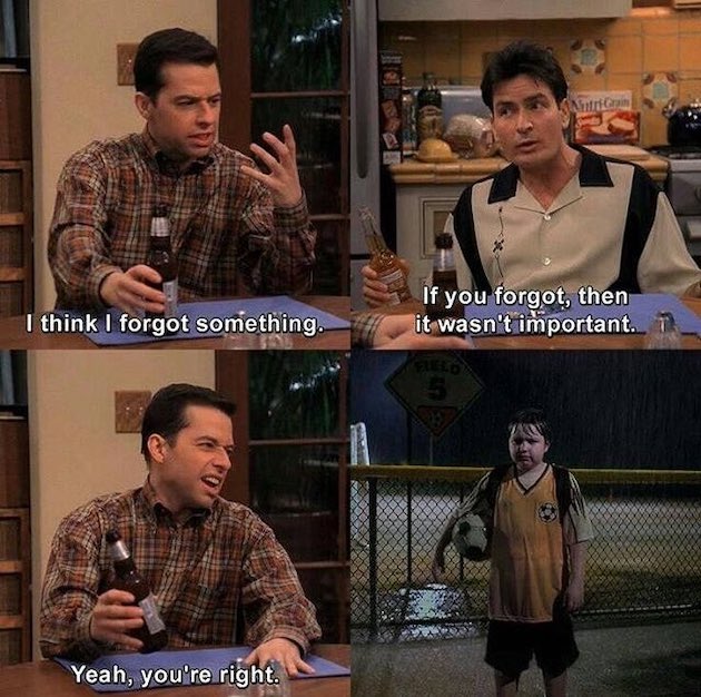 I Think I Forgot Something Blank Meme Template