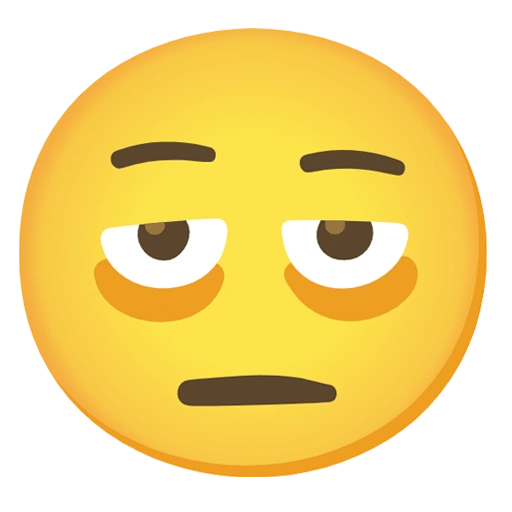exhausted emoji Blank Meme Template