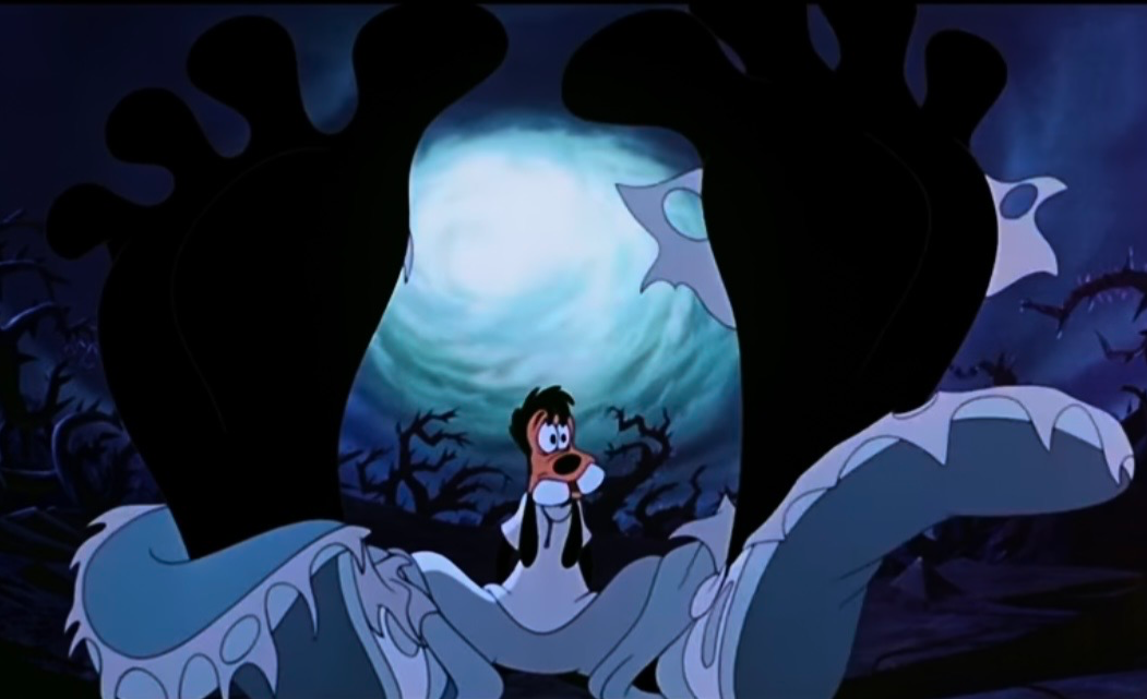Goofy Movie Feet Blank Meme Template