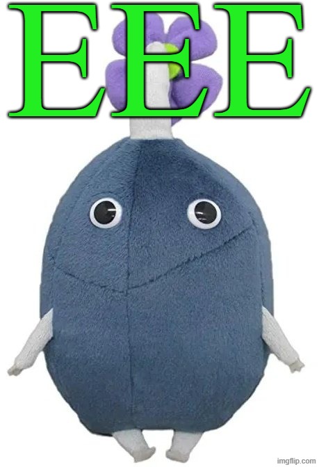 EEE | EEE | image tagged in rock pikmin,memes,pikmin,green | made w/ Imgflip meme maker