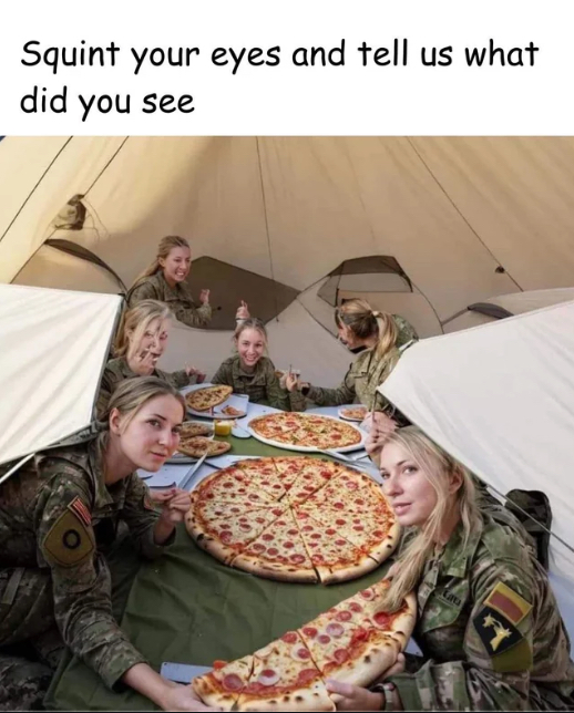 Squint to see Blank Meme Template