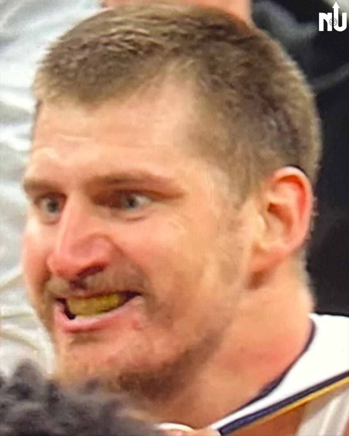 Crazy Jokic Blank Meme Template