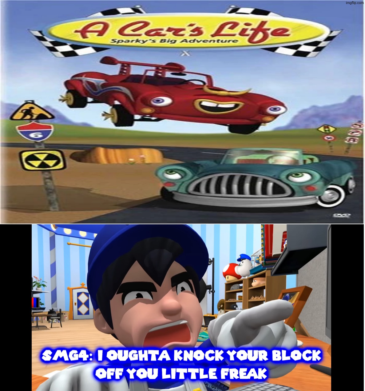 SMG4 Dislike or Hate a car's life | image tagged in smg4 dislike or hate who,deviantart,crossover,smg4,ripoff,cars | made w/ Imgflip meme maker