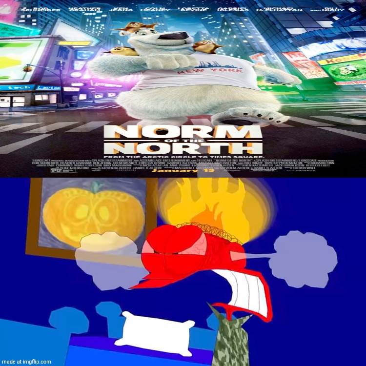 Matthew Hates norm of the North | image tagged in matthew hates what,deviantart,crossover,deviantart week,deviantart week 2 | made w/ Imgflip meme maker