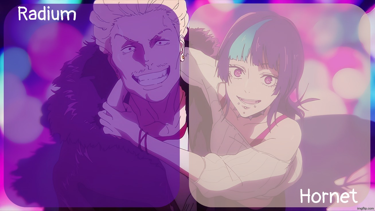 High Quality Radium n Hornet announcement template Blank Meme Template