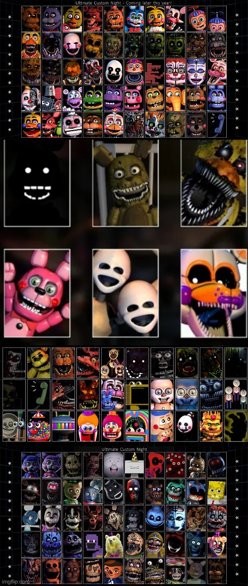 UCN roster | image tagged in ucn roster | made w/ Imgflip meme maker