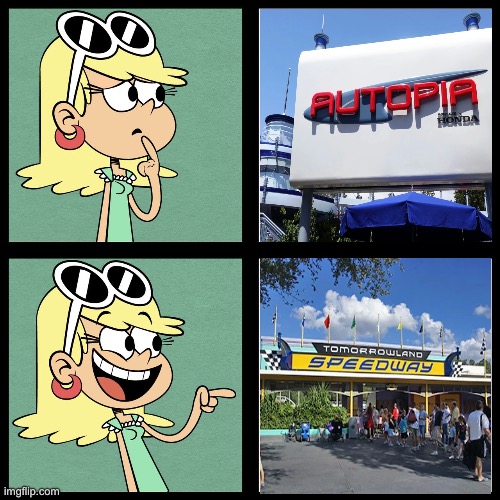Autopia or Speedway? | image tagged in disney rides | made w/ Imgflip meme maker
