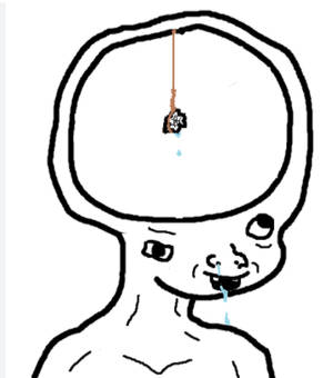 Empty Brain Blank Meme Template