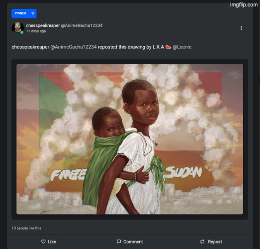 gang i just opened pixilart | made w/ Imgflip meme maker