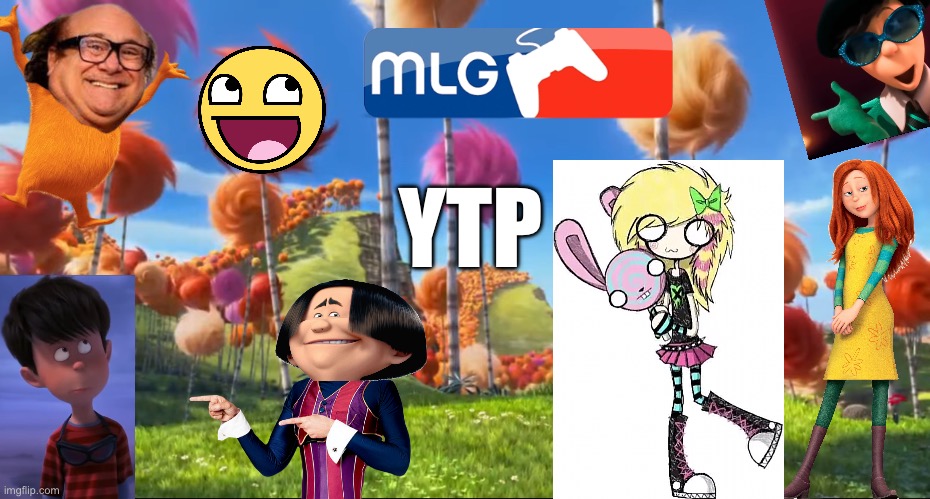 POV: you turned a lorax clip into a ytp thumbnail | YTP | image tagged in the lorax | made w/ Imgflip meme maker