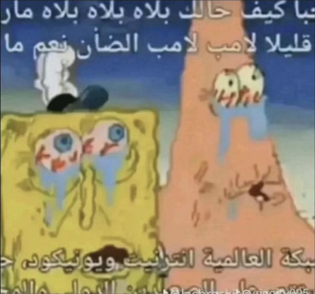 arabic sponge star Blank Meme Template