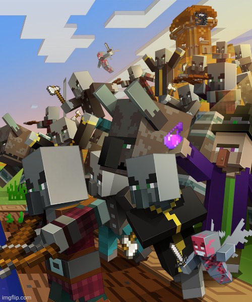 Illagers | image tagged in illagers | made w/ Imgflip meme maker