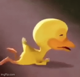 Crying duck | image tagged in gifs | made w/ Imgflip video-to-gif maker