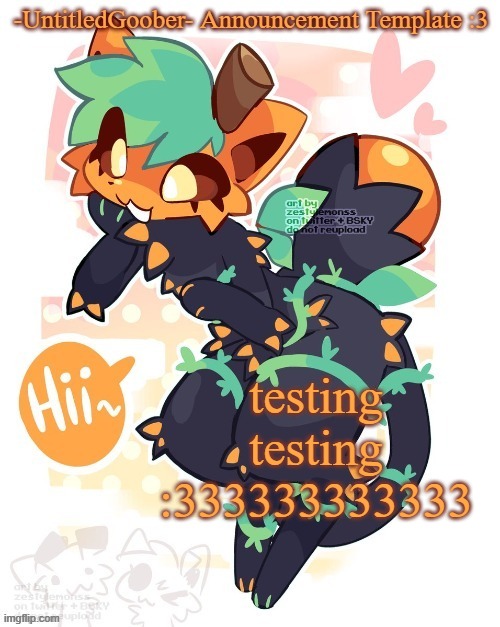 not letting street rat make this a temp | testing testing :333333333333 | image tagged in i stole this from street rat | made w/ Imgflip meme maker