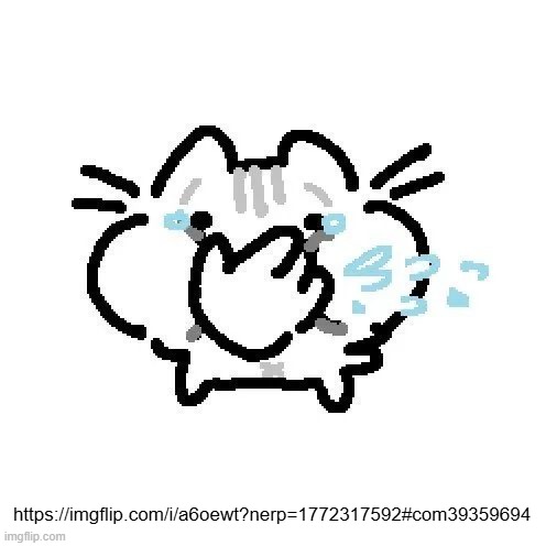 basiileaf cat laughing | https://imgflip.com/i/a6oewt?nerp=1772317592#com39359694 | image tagged in basiileaf cat laughing | made w/ Imgflip meme maker