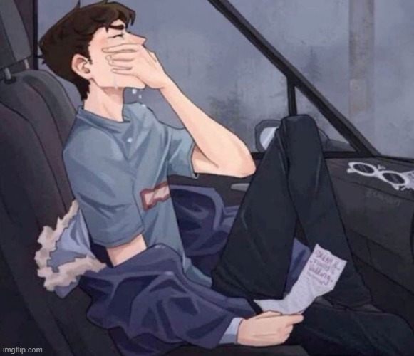 when the post is so genuinely ass you gotta take a minute to evaluate every decision that led you to this point | made w/ Imgflip meme maker