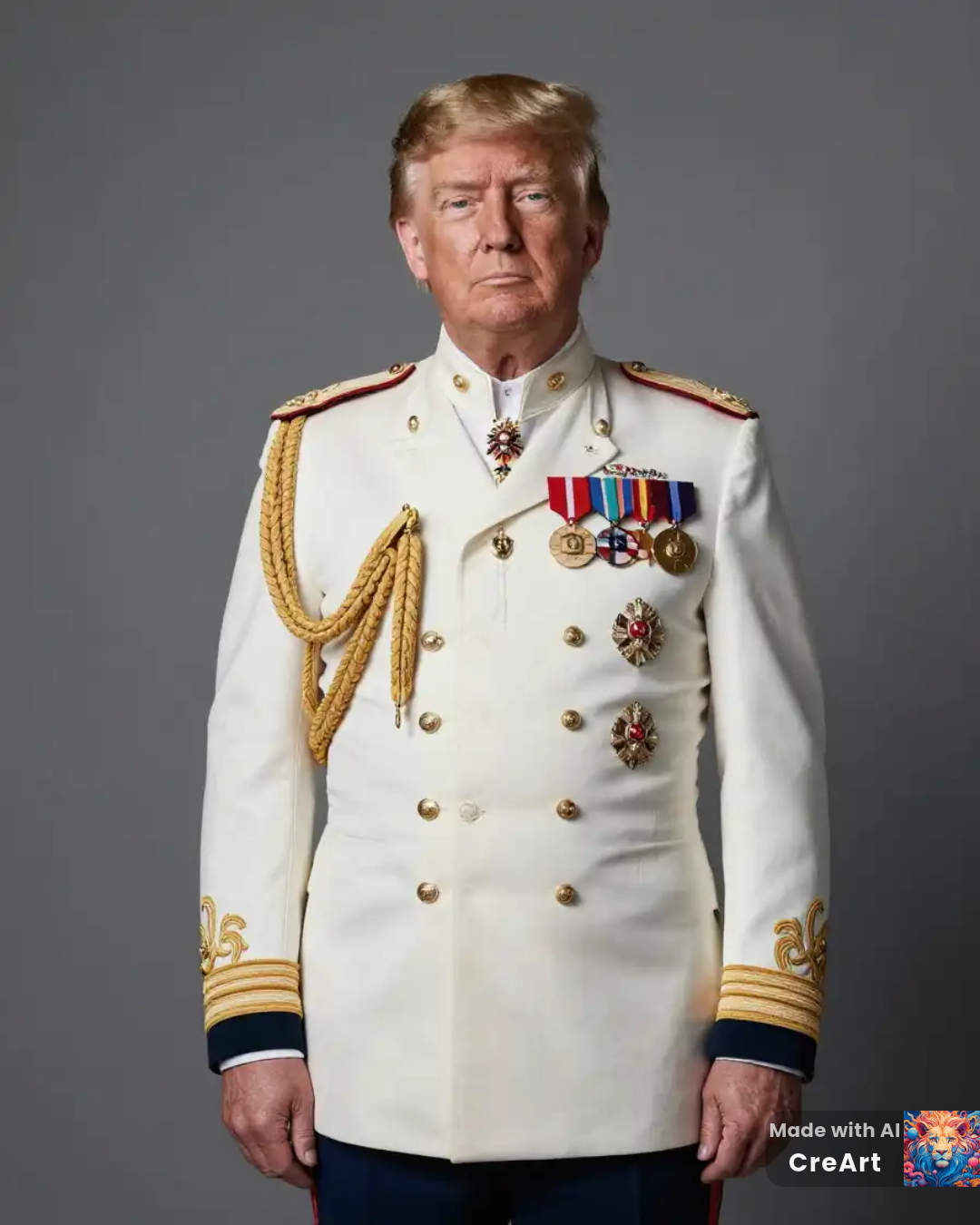 High Quality Generalissimo Bonespurs Blank Meme Template