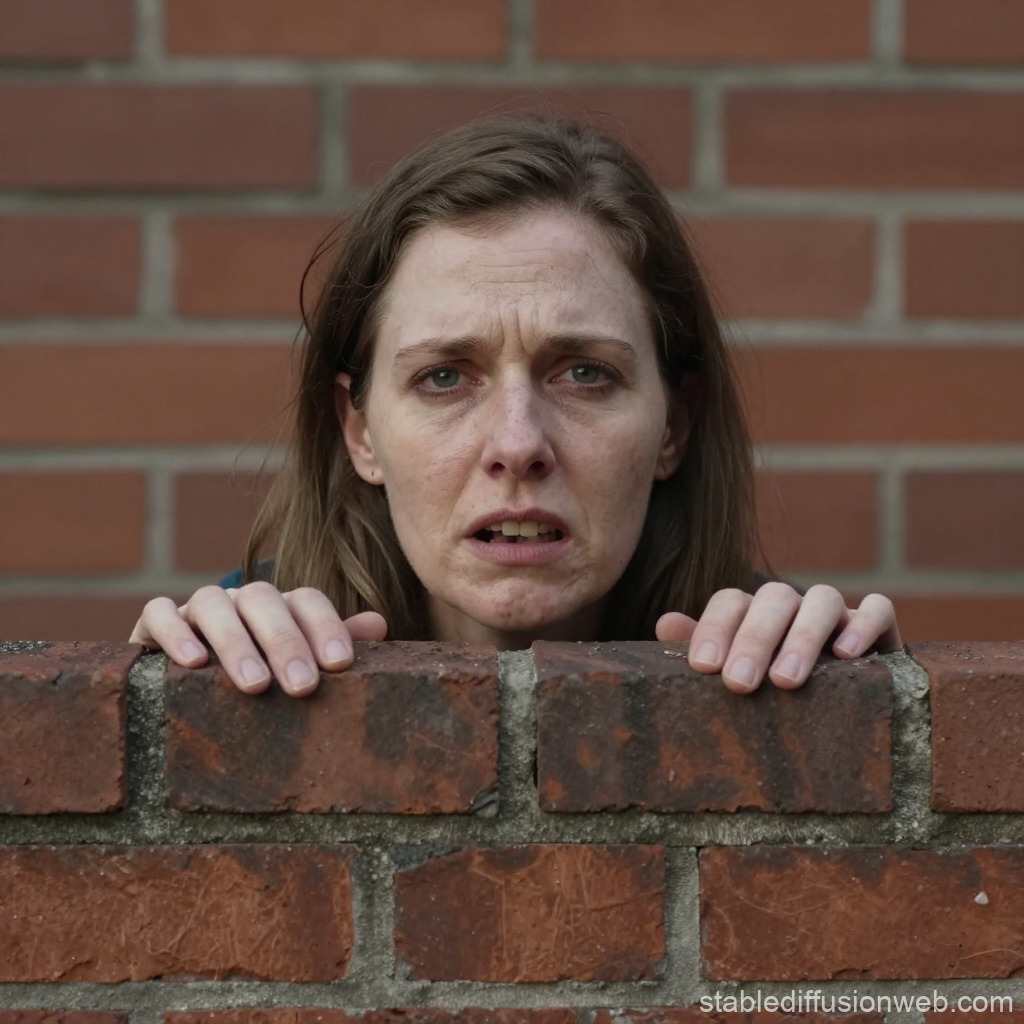 Legina Lionfish hiding wall dirty JPP Blank Meme Template