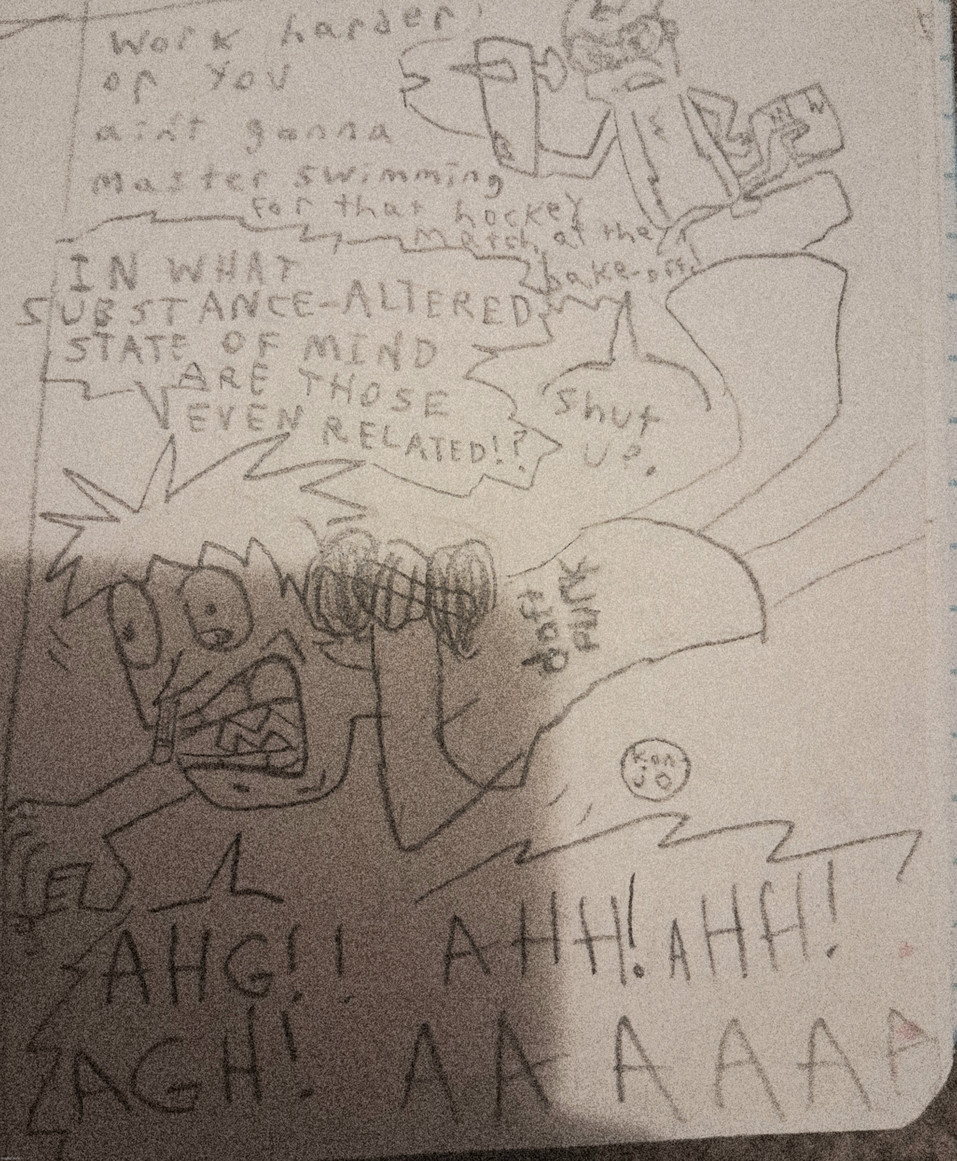 THIS... is part of a cutscene in Galactic Groove. | made w/ Imgflip meme maker