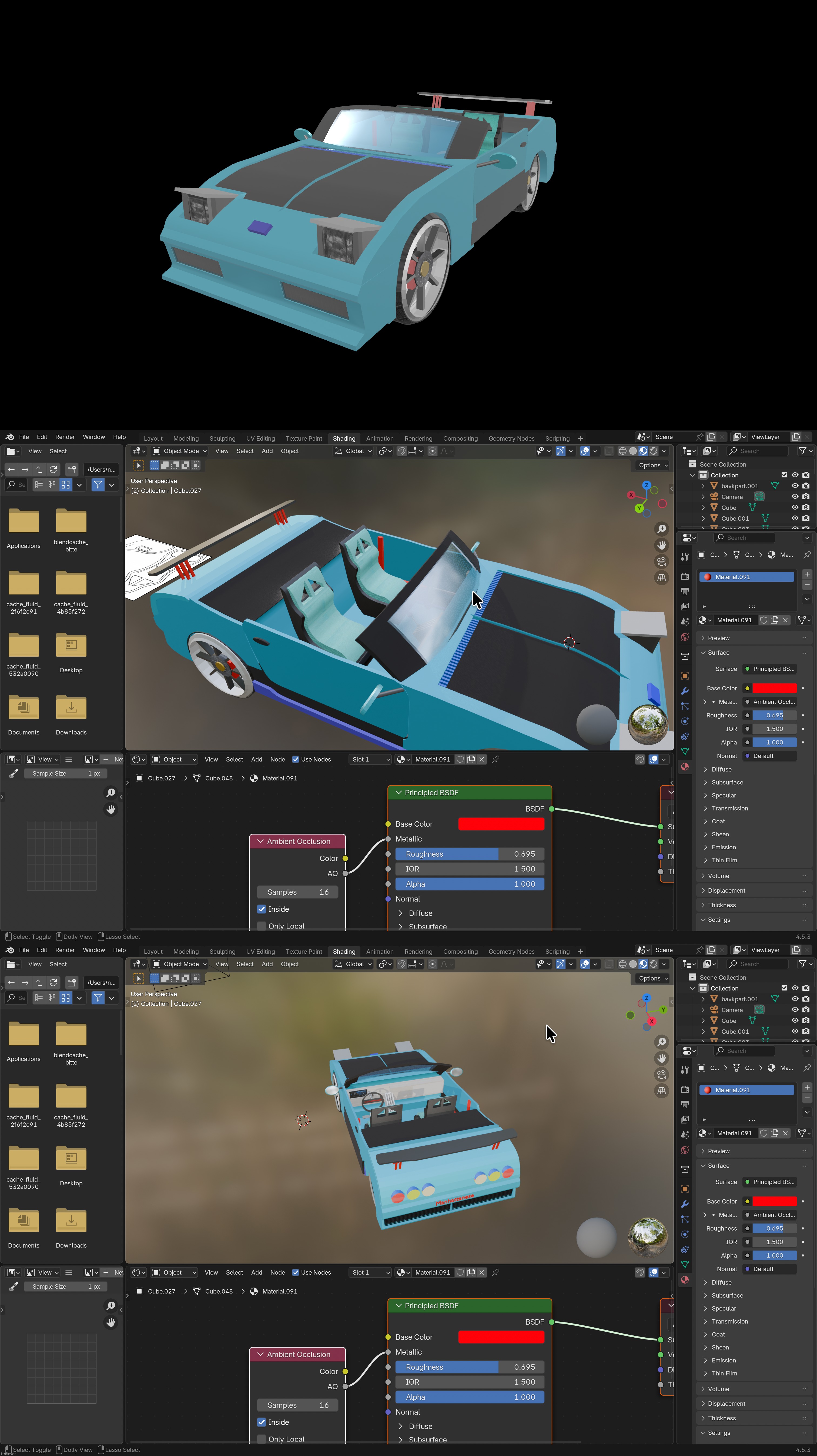 Looks stunning! | image tagged in blender,render,pics,drawings,1999 suzuki capuccino,2009 concept | made w/ Imgflip meme maker